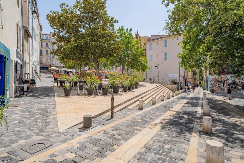 Charmant T2 Au Coeur Du Panier Marseille Eksteriør bilde